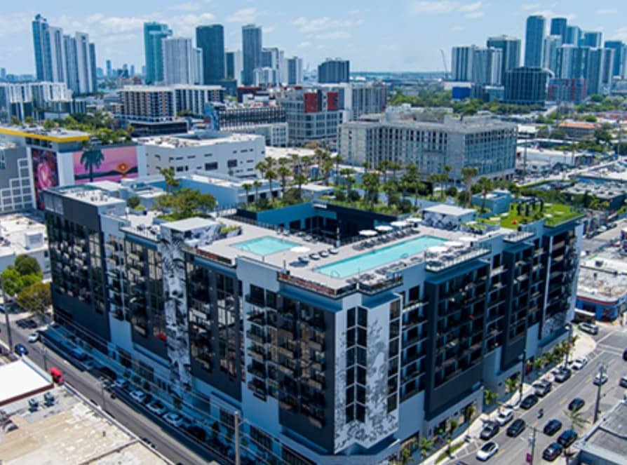 Miami commercial building with an approaching loan maturity reviewed for refinance